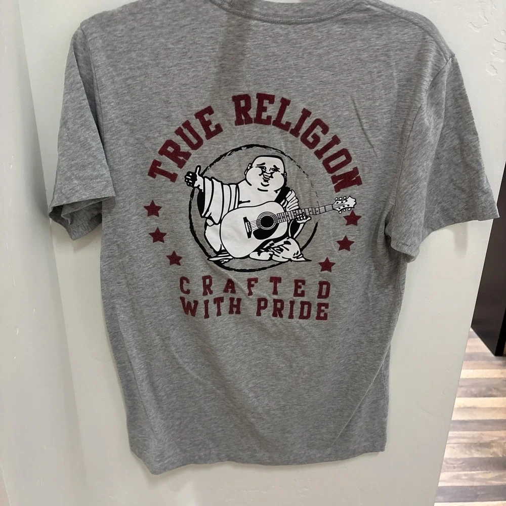 True Religion Buddha Logo T-Shirt Small